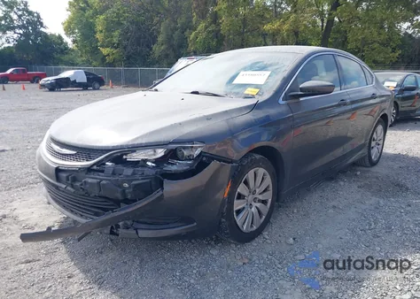 2015 Chrysler 200 Lx from USA, damaged, VIN 1C3CCCFB2FN597070